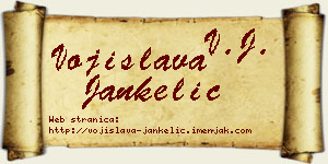 Vojislava Jankelić vizit kartica